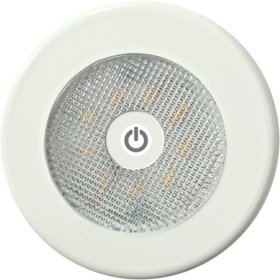 On/Off Ankastre Led Spot No.2 - Beyaz Çerçeve / Günışığı